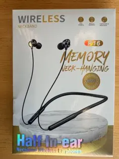 ワイヤレスイヤフォン　カナル式　NECKBAND BLUETOOTH