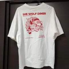SHE WOLF DINER バックプリント Tシャツ　フリークスストア　M