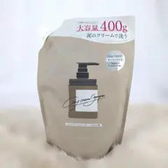 【新品】cocone クレイクリームシャンプー 大容量400g つめかえ用