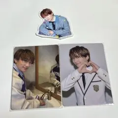 なにわ男子 藤原丈一郎 トレカ + ステッカー HARDWORK