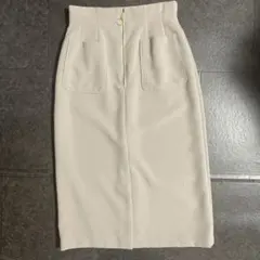 【プロポーション ボディドレッシング】　フロントファスナータイトスカート