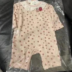 いちご　カバーオール　70 新品　イチゴ値下げ