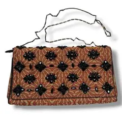 【美品】DRIES VAN NOTEN ビーズ ショルダー バッグ アーカイブのサムネイル