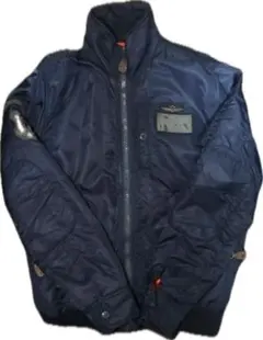 00s FLIGHT AIR GEAR MA-1 jacket ネイビー Y2K