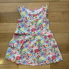 LIBERTY LONDON 花柄ノースリーブワンピース 110cm