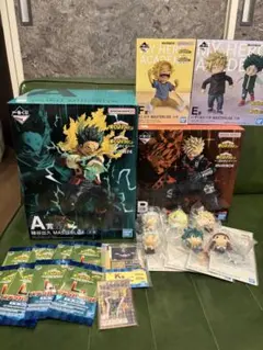 僕のヒーローアカデミア　ヒロアカ　一番くじ　フィギュアセット計24点