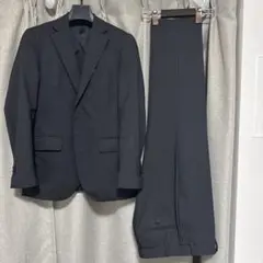 HILTON ストライプ ブラックスーツ