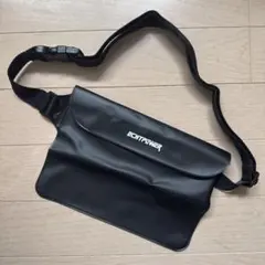 ECHTPOWER 防水ケース ウエストポーチ ブラック