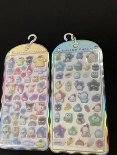 サンリオ COTTON PUFFY シール 2枚セット