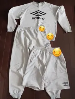 サッカー　ウェア　umbro スウェットセット 上下　アンブロ