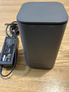 docomo 5Gルーター グレー ACアダプター付き