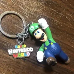 ルイージ キーホルダー　ニンテンドーワールド