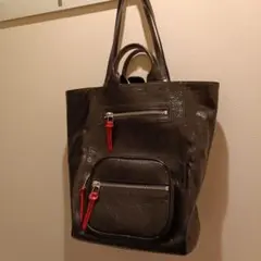 CHARLES & KEITH 黒トートバッグ