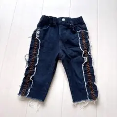 プティマイン デニムパンツ90