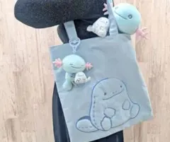 3点セット ポケモンLittle Daydreamヌオーウパーバッグぬいぐるみ