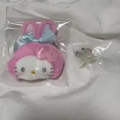 ハローキティ ヘアクリップ めじるしチャーム