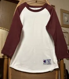 Champion　チャンピオン　長袖Tシャツ　サイズS ロンT　ラグラン　古着