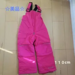 美品☆コロンビア　スノーパンツ　XXS 110スノーウェア　雪遊び　キッズ