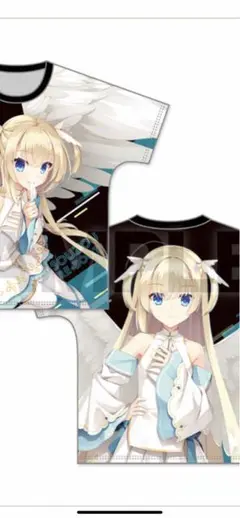 天使☆騒々 RE-BOOTゆずソフト　来海　フルプリントTシャツ 天使☆騒々 RE-BOOT! ゆずソフト フルプリントTシャツ 来海 かぐや
