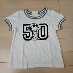 新品　スヌーピー　キッズ半袖Tシャツ　女の子　100のサムネイル