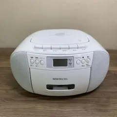 動作品 Victor 小型ラジカセ 美品 カセットテープ・ラジオ可 昭和