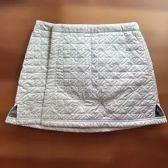 ニューバランス　ミニスカート　ゴルフウェア　中綿　裏起毛　防寒　ラップ風　Ｍ