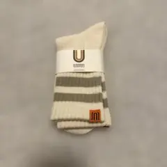 Universal ストライプソックス 23-25cm LU-405 グレー