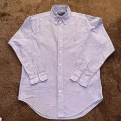 RALPH LAUREN ラルフローレン 長袖シャツ オックスフォード ブルー