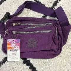 【メルカリ便】MERRIMENT パープルショルダーバッグ