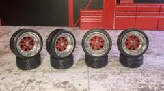 京商ディアゴスティーニ フェラーリホイールタイヤ - メルカリ