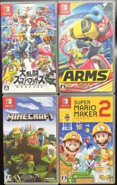Nintendo Switch ソフト 4本セット - メルカリ