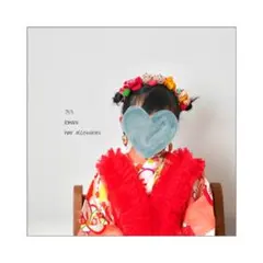 《26-6》和装　七五三　髪飾り　ヘッドドレス　着物リメイク ひな祭り