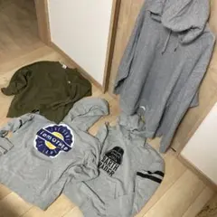 4枚セットXL3枚チャンピオン　ユニクロ　スウェット　パーカー　3XLパーカー