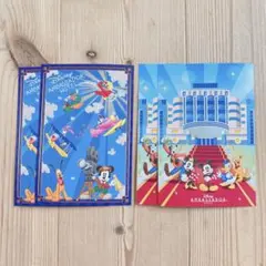 【アンバサダー宿泊者限定】ディズニー ミッキーマウス ポストカード 4枚セット