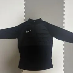 Nike ハーフネック長袖ウェア ブラック