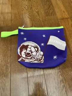 AS KNOW AS ポーチ 宇宙飛行士柄のサムネイル