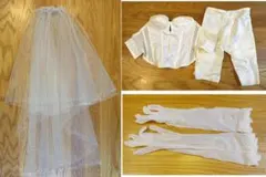 クラウディア ArtFigura ブライダル上下インナー　ウェディングベール