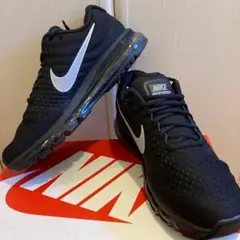 ナイキ　新品　エアマックス　2017 黒銀 28.5cm おしゃれ スニーカー