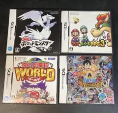 DSソフト　 ポケットモンスター ブラック 他 4本セット