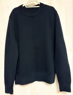 《UNIQLO 》ウォッシャブルミラノリブ　クルーネックセーター