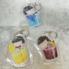 おそ松さん animatecafeアクキー カラ松 一松 十四松 3個セット