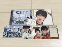 KO1KEYZ CD 通常盤 FC限定盤 トレカ ステッカー 特典 シンヘン③