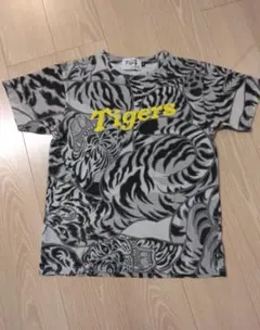 レア 阪神タイガース×キーヤンスタジオ コラボ Tシャツ 水墨画 虎 Sサイズのサムネイル