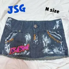 JSG マイクロミニスカート　ギャル　平成　Y2K ミニスカ　デニム　eggのサムネイル