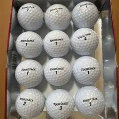 TOURSTAGE S-100 ゴルフボール 12球セット