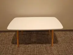 【美品】ローテーブル(やや大きめ)/ホワイト/長方形