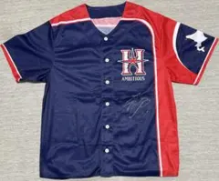 大谷翔平選手サイン入り 日本ハム be AMBITIOUSユニフォーム 2026年最新】ファイターズ 大谷 アンビシャスの人気アイテム - メルカリ