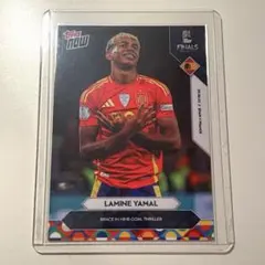 LAMINE YAMAL 2025 topps now 002 ラミン・ヤマル
