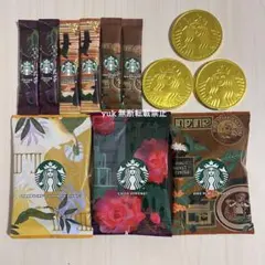 スタバ スティックコーヒー６本・ドリップコーヒー３包・チョコレート ３枚