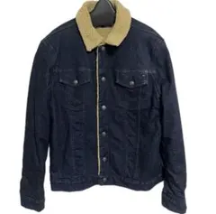 TOMMY HILFIGER　ボア襟付きデニムジャケット　 L